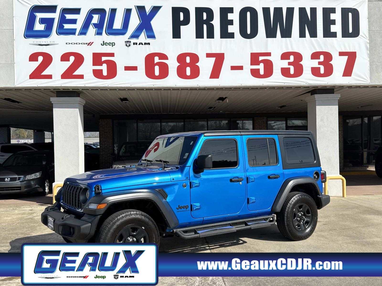 Used 2025 Jeep Wrangler Sport