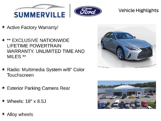 Used 2024 Lexus IS 300 w/ Comfort Package RWD image 2