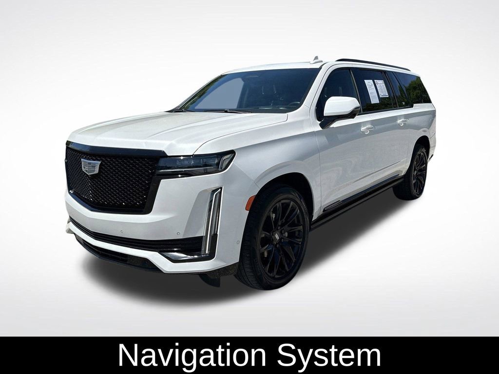 Used 2022 Cadillac Escalade ESV Sport Platinum w/ LPO, ONYX Package AWD/4WD image 2