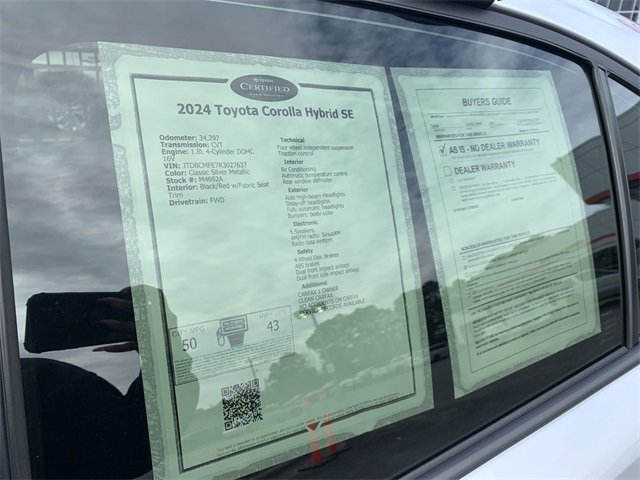Used 2024 Toyota Corolla SE image 36