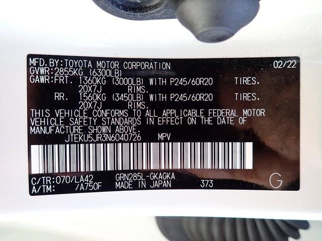 Certified 2022 Toyota 4Runner Limited w/ Convenience Package (TMS) image 22