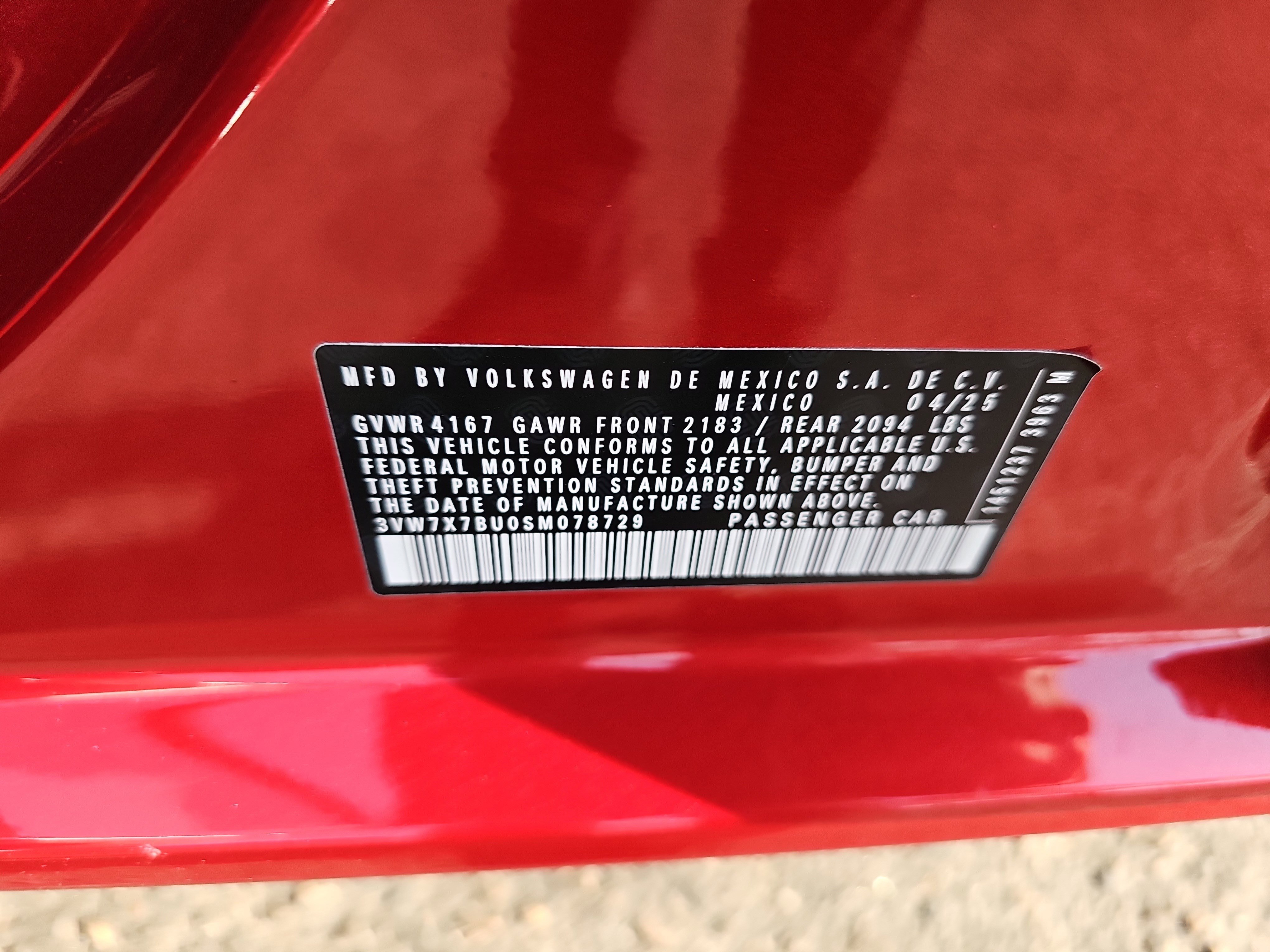 Used 2025 Volkswagen Jetta SE w/ Sunroof Package FWD image 37