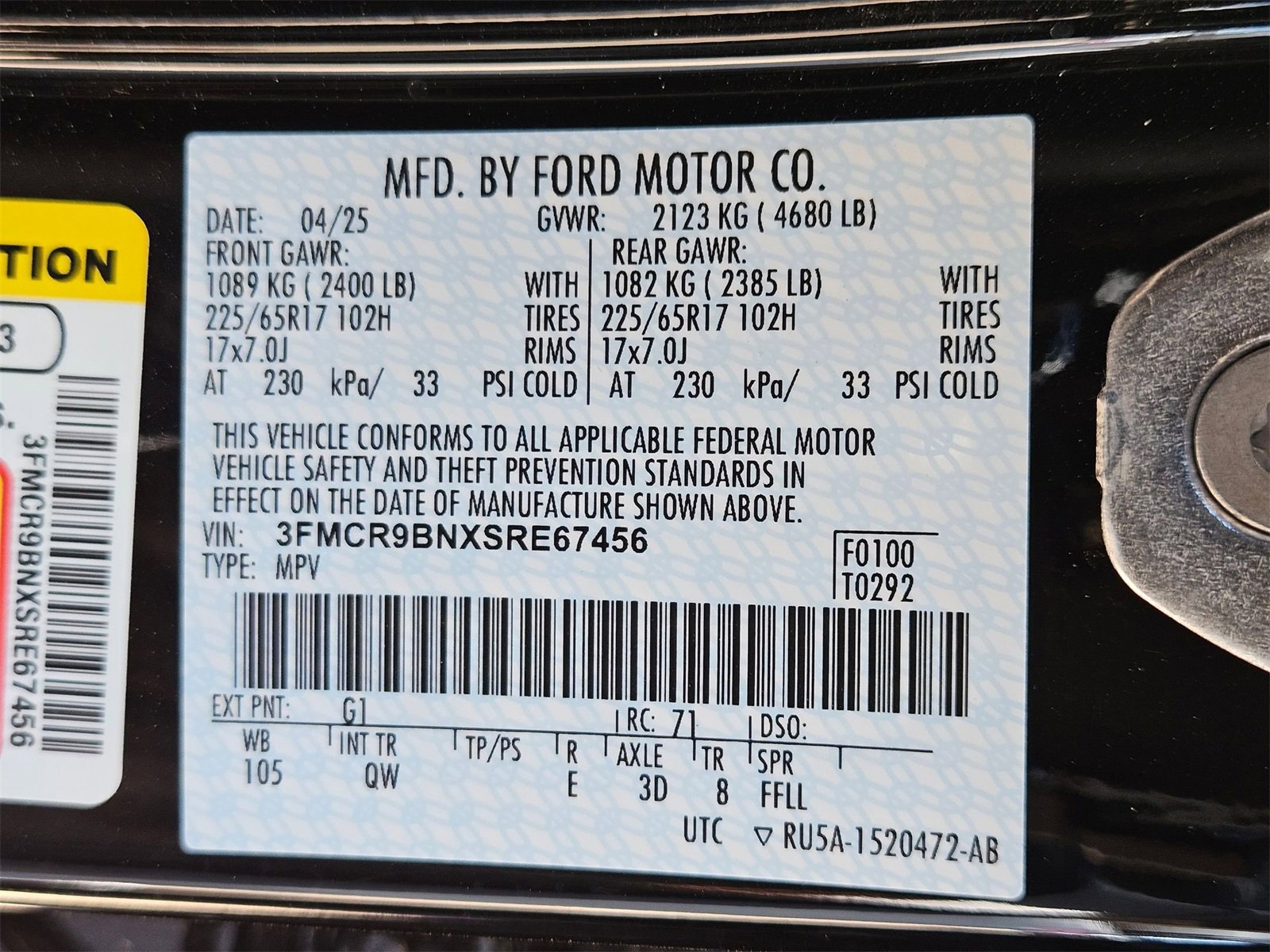 New 2025 Ford Bronco Sport Big Bend image 22