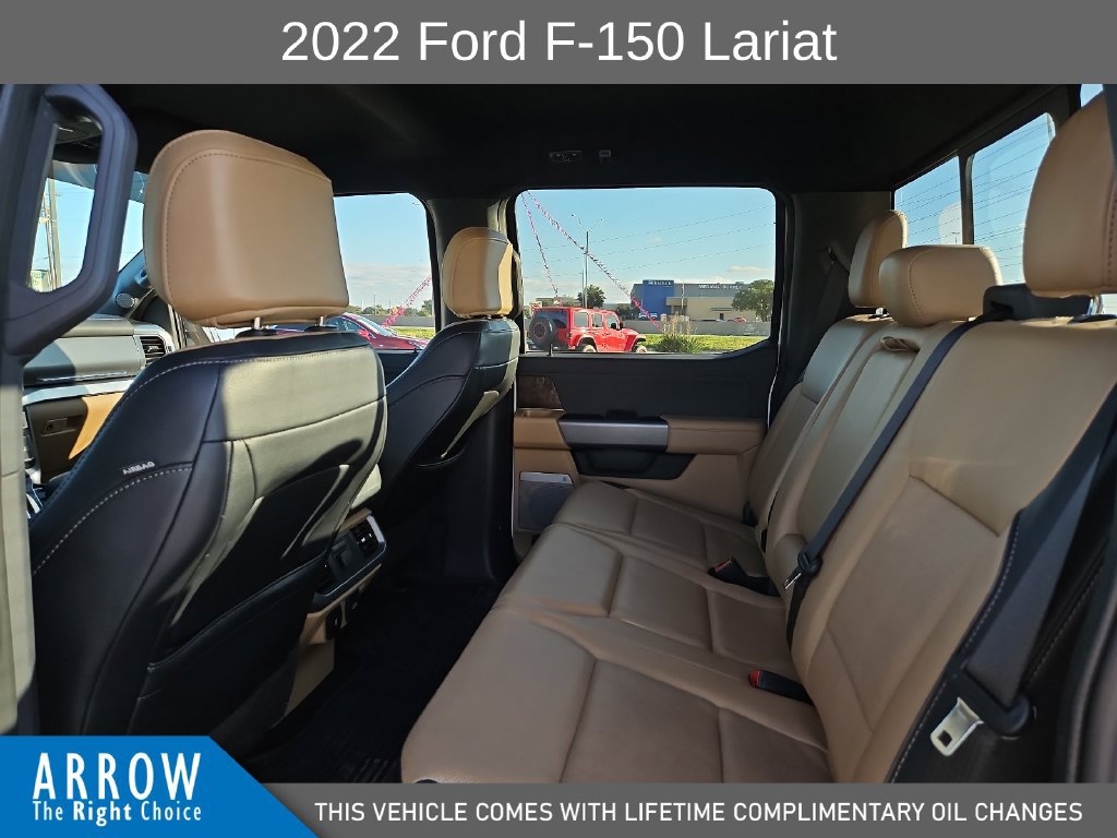 Used 2022 Ford F150 Lariat w/ Equipment Group 502A High AWD/4WD image 19