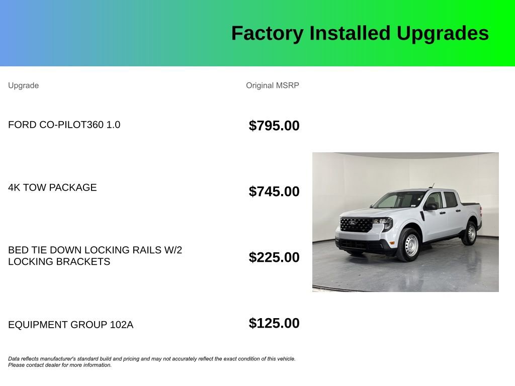 Used 2025 Ford Maverick XL w/ 4K Tow Package image 4