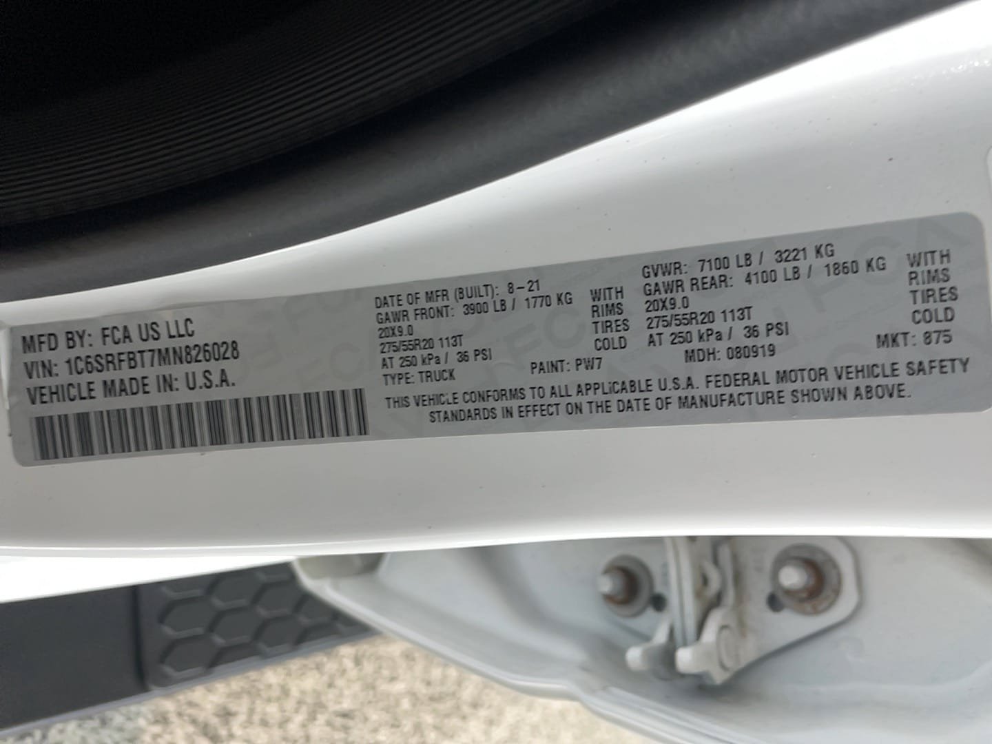 Used 2021 RAM 1500 Big Horn AWD/4WD image 16