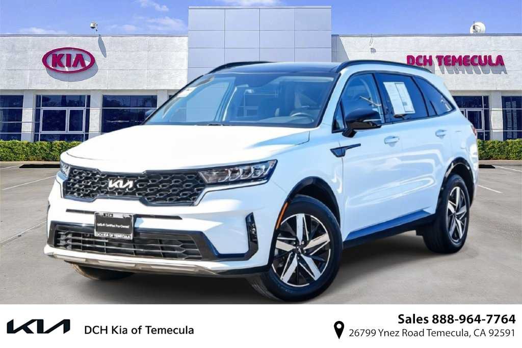 Certified 2023 Kia Sorento S w/ Panoramic Sunroof Package
