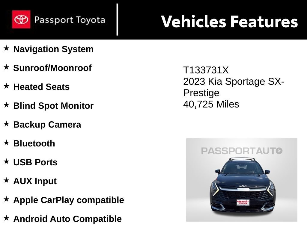 Used 2023 Kia Sportage SX AWD/4WD image 10