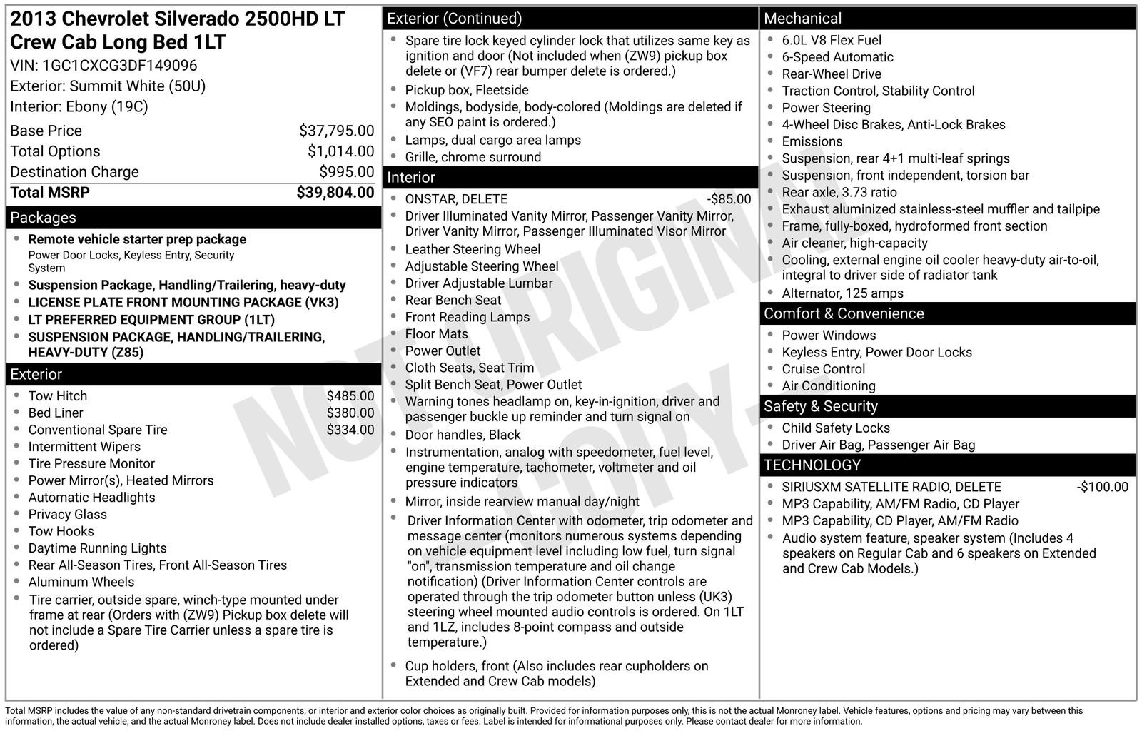 Used 2013 Chevrolet Silverado 2500 LT RWD image 5
