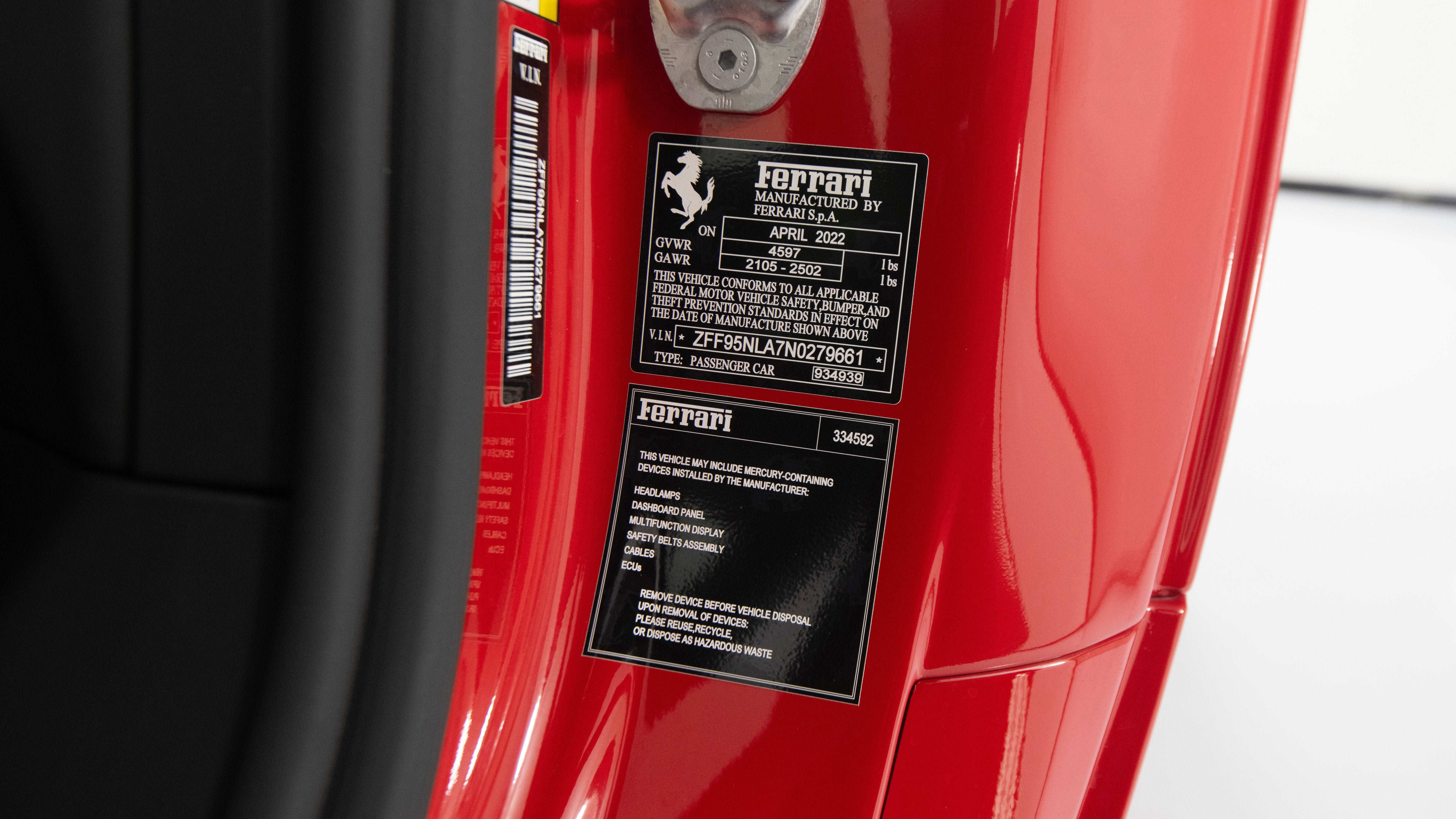 Certified 2022 Ferrari SF90 Stradale AWD/4WD image 38