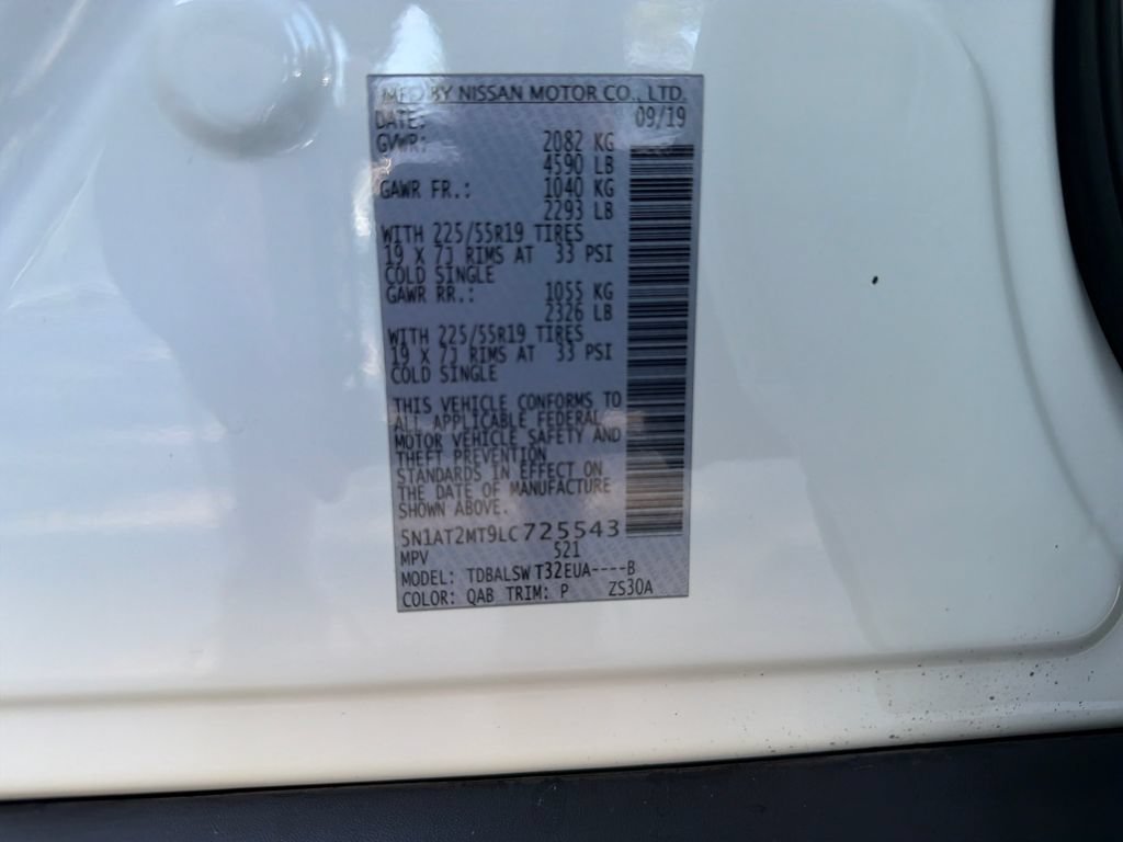 Used 2020 Nissan Rogue SL w/ Premium Package FWD image 38