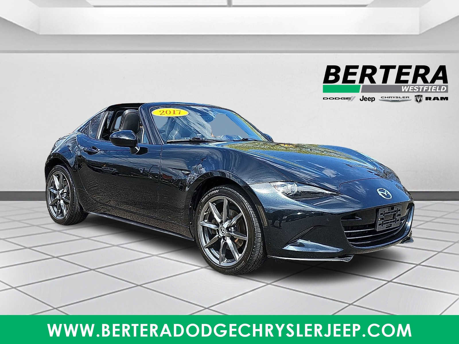 Used 2017 MAZDA MX-5 Miata RF Grand Touring RWD image 1