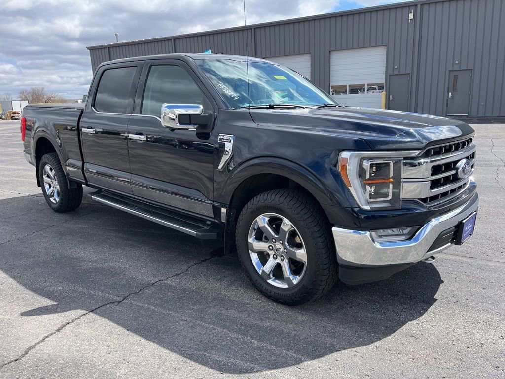 Certified 2021 Ford F150 Lariat w/ Equipment Group 502A High image 3