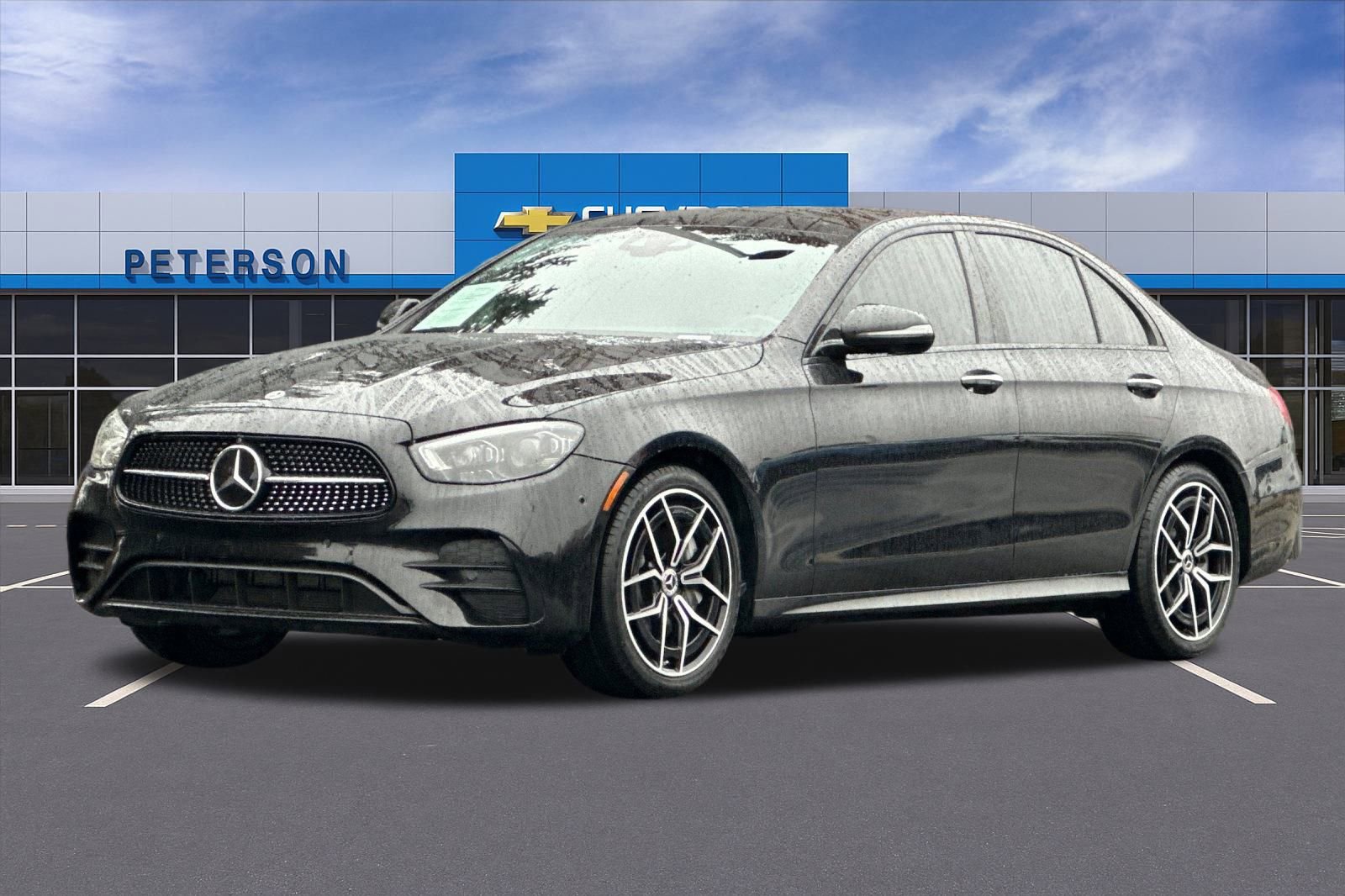 Used 2022 Mercedes-Benz E 450 4MATIC Sedan w/ Driver Assistance Package image 8