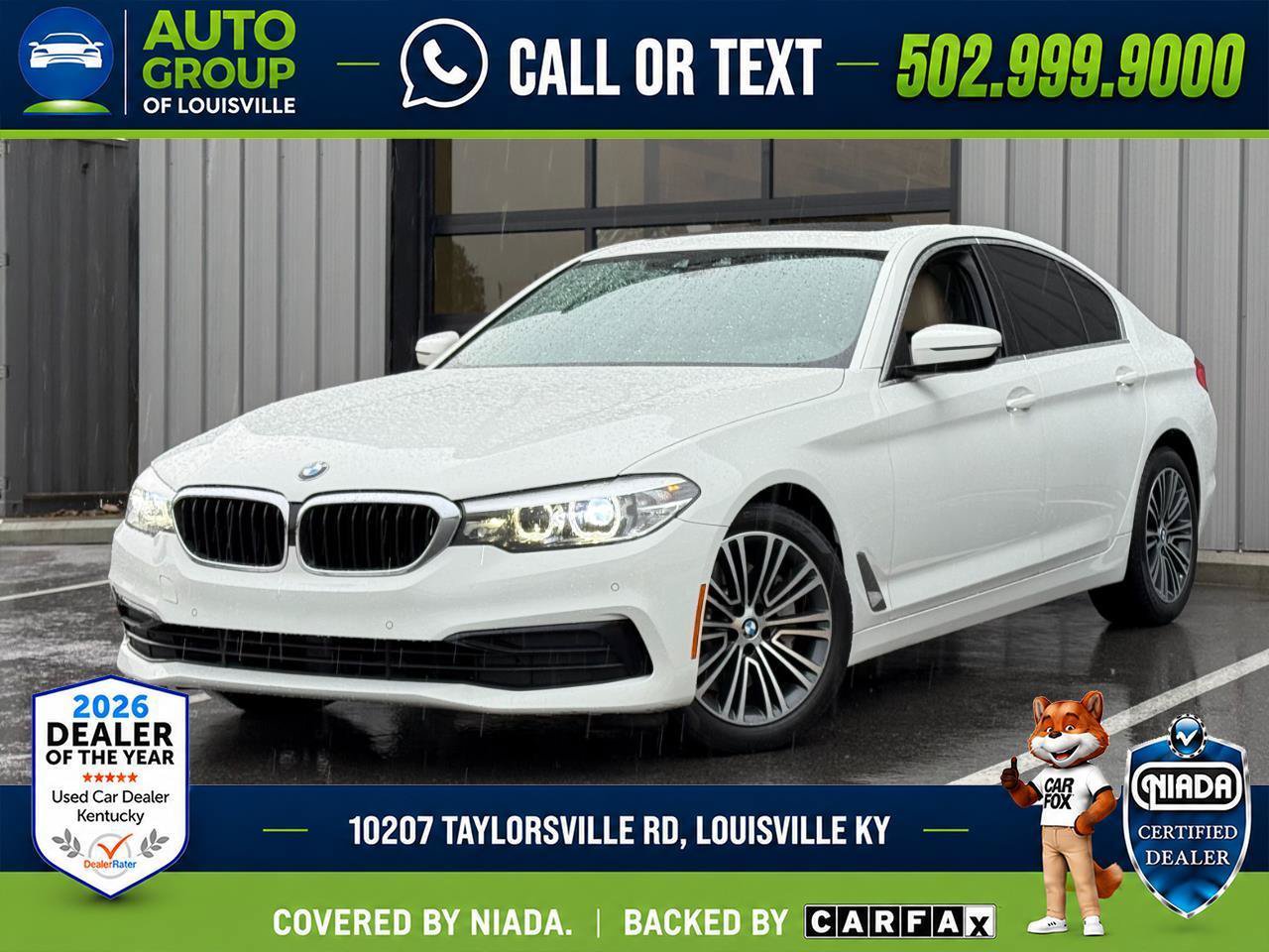 Used 2019 BMW 530i Sedan w/ Convenience Package RWD image 1
