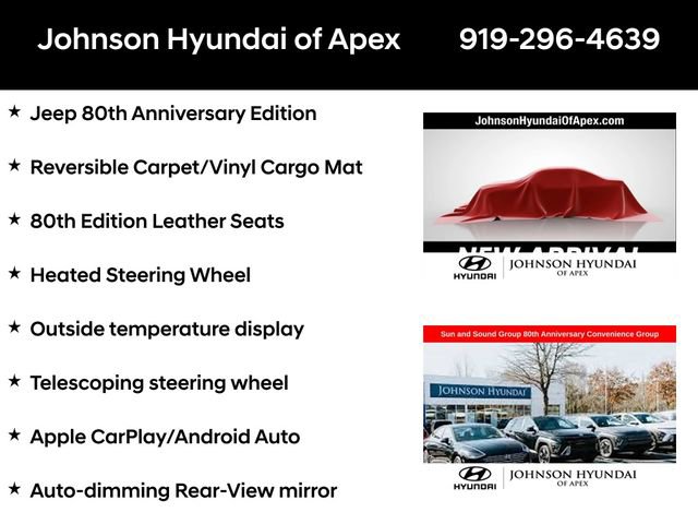 Used 2021 Jeep Compass 80th Special Edition w/ Sun and Sound Group image 18