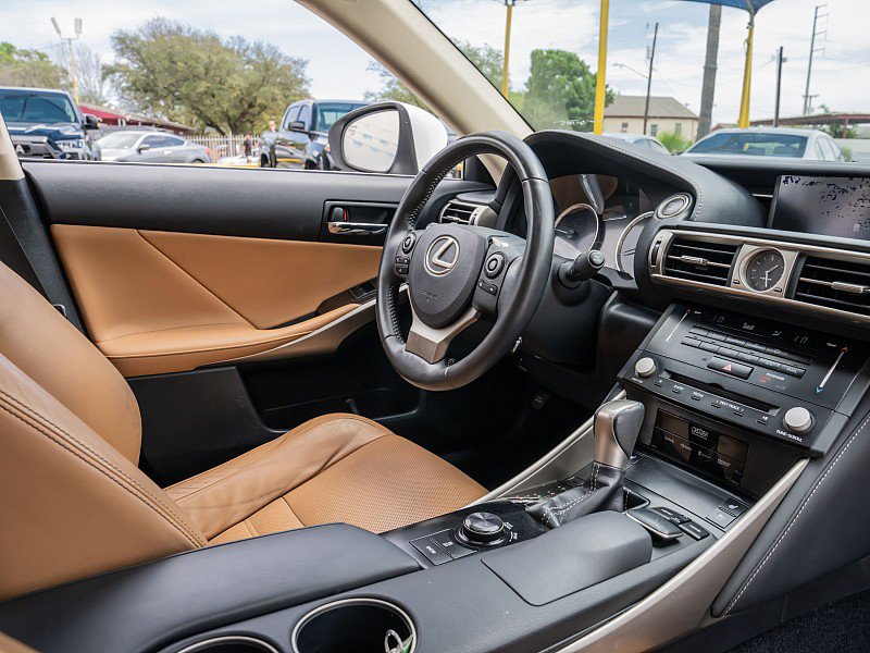 Used 2014 Lexus IS 350 w/ Luxury Package w/Brown Wood image 19
