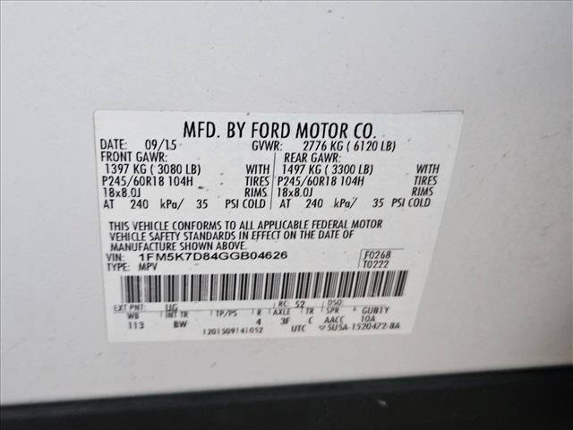 Used 2016 Ford Explorer XLT w/ Equipment Group 202A FWD image 19