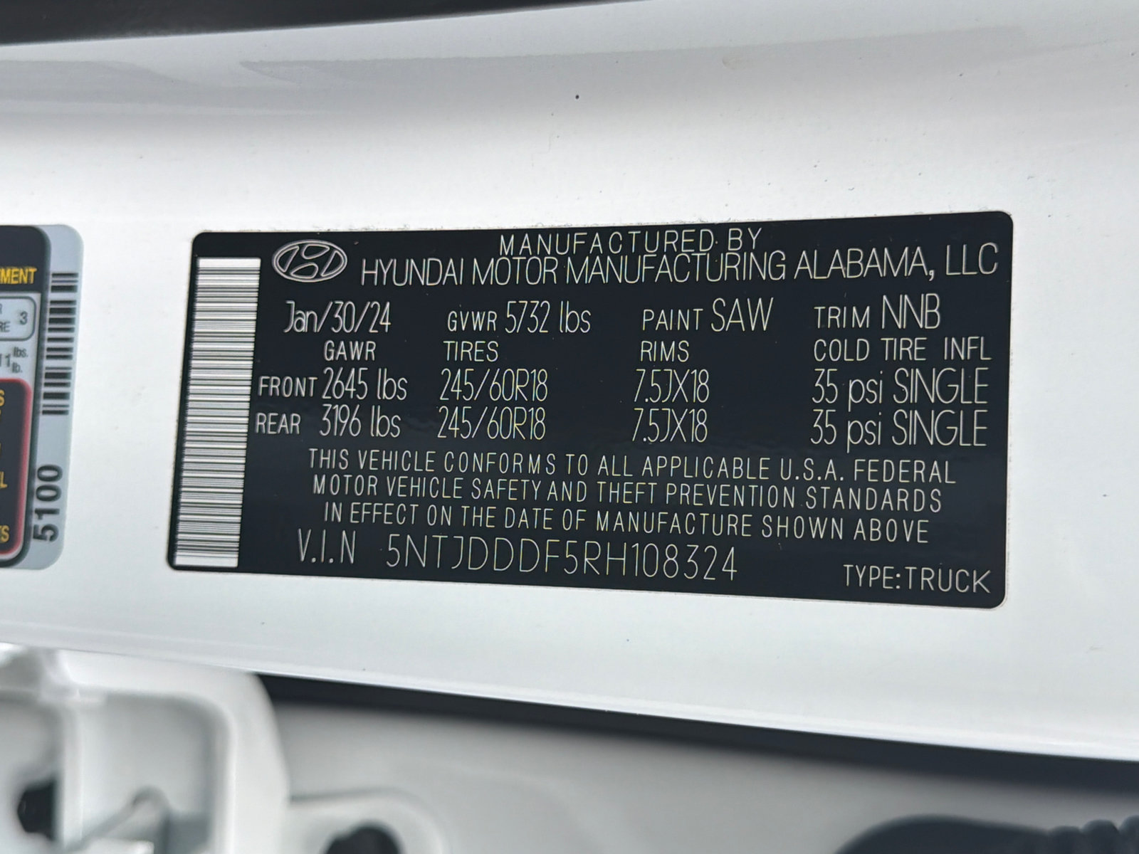 Certified 2024 Hyundai Santa Cruz XRT AWD/4WD image 35