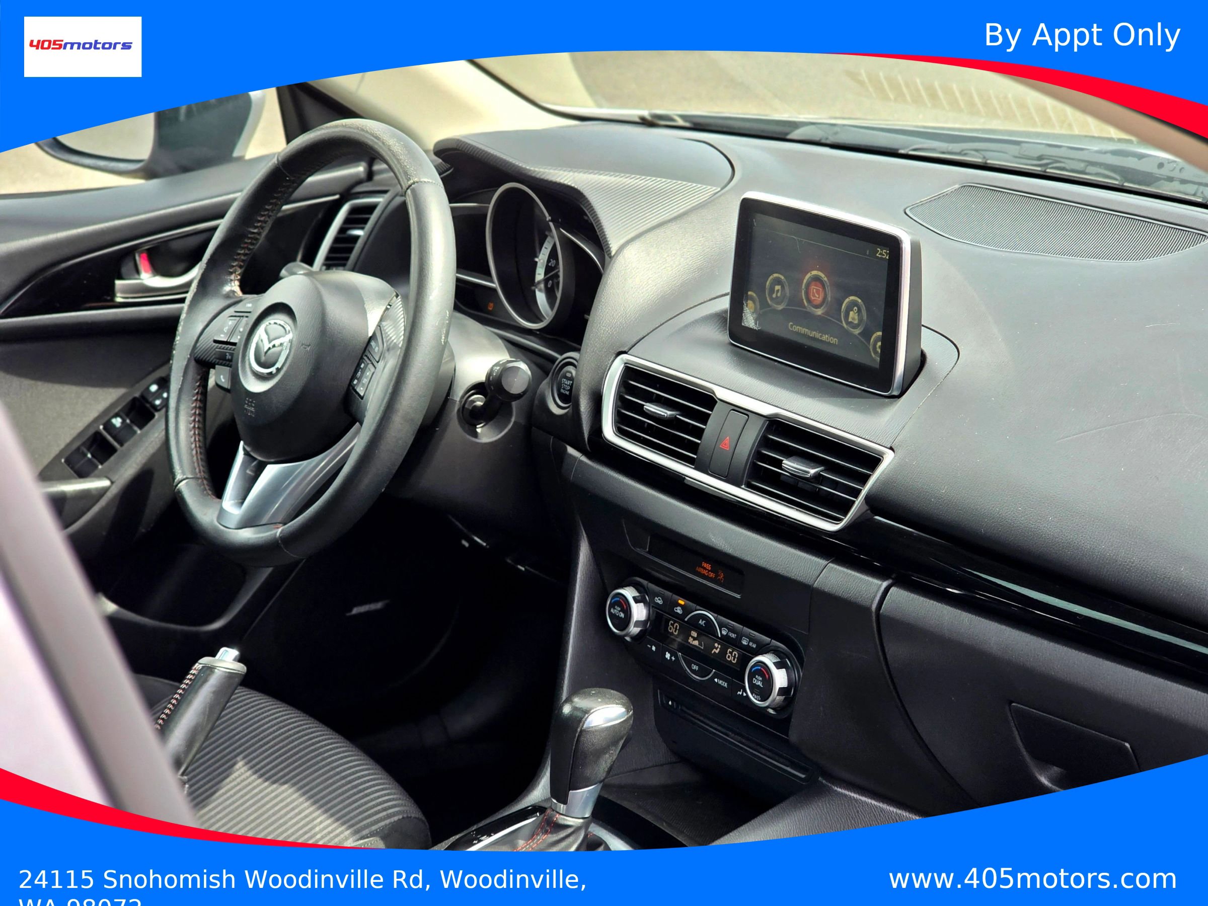 Used 2016 MAZDA MAZDA3 i Touring w/ Popular Equipment Package FWD image 18