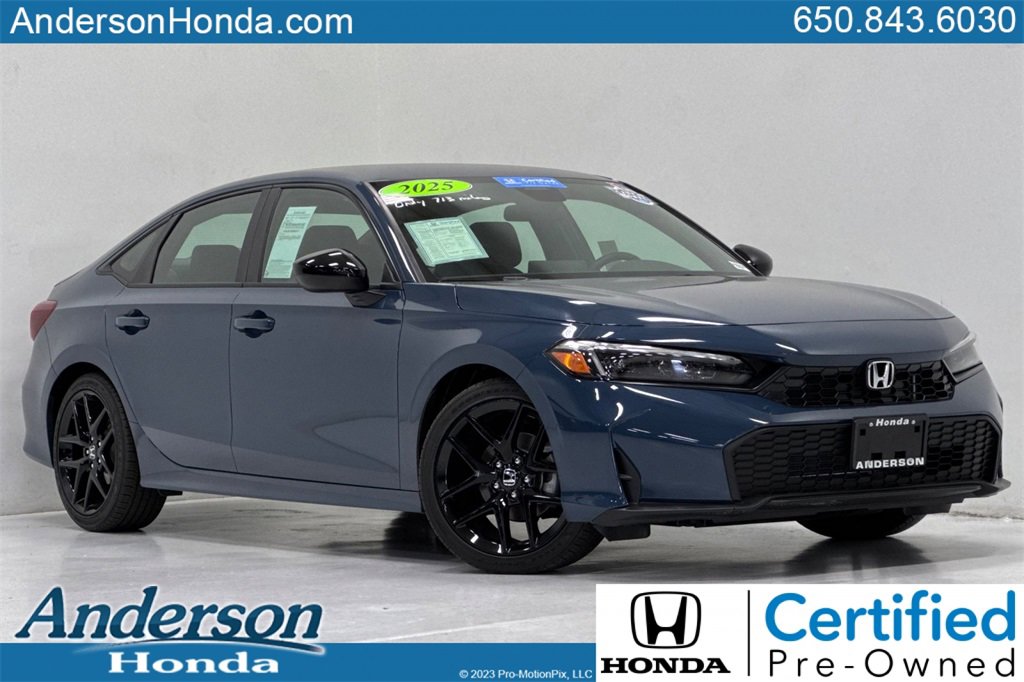 Certified 2025 Honda Civic Sport image 1