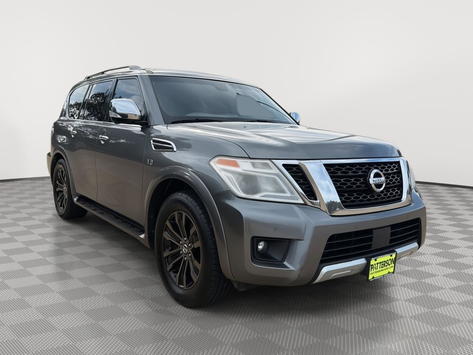 Used 2017 Nissan Armada Platinum w/ Captain Seat Package RWD image 1