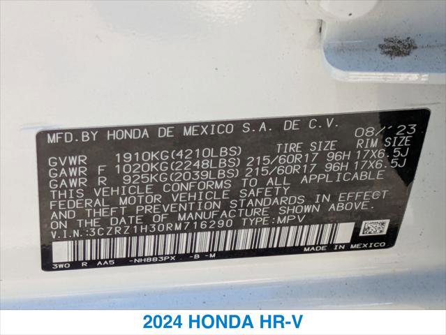 Used 2024 Honda HR-V LX image 26