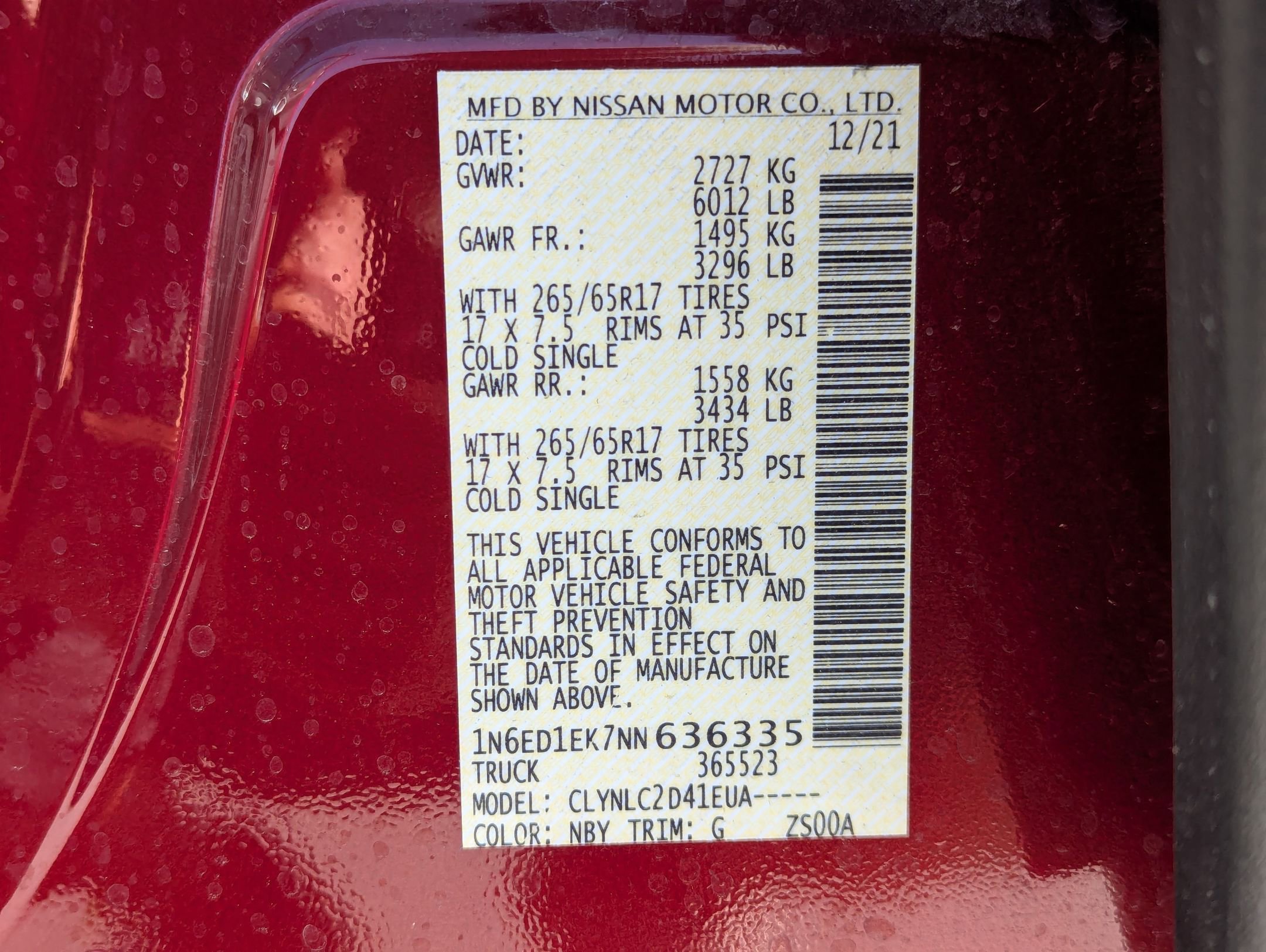 Used 2022 Nissan Frontier SV image 33
