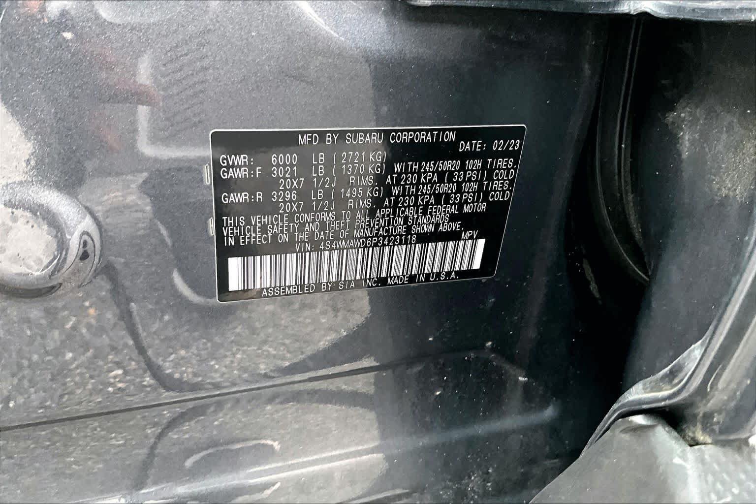 Used 2023 Subaru Ascent Touring AWD/4WD image 37