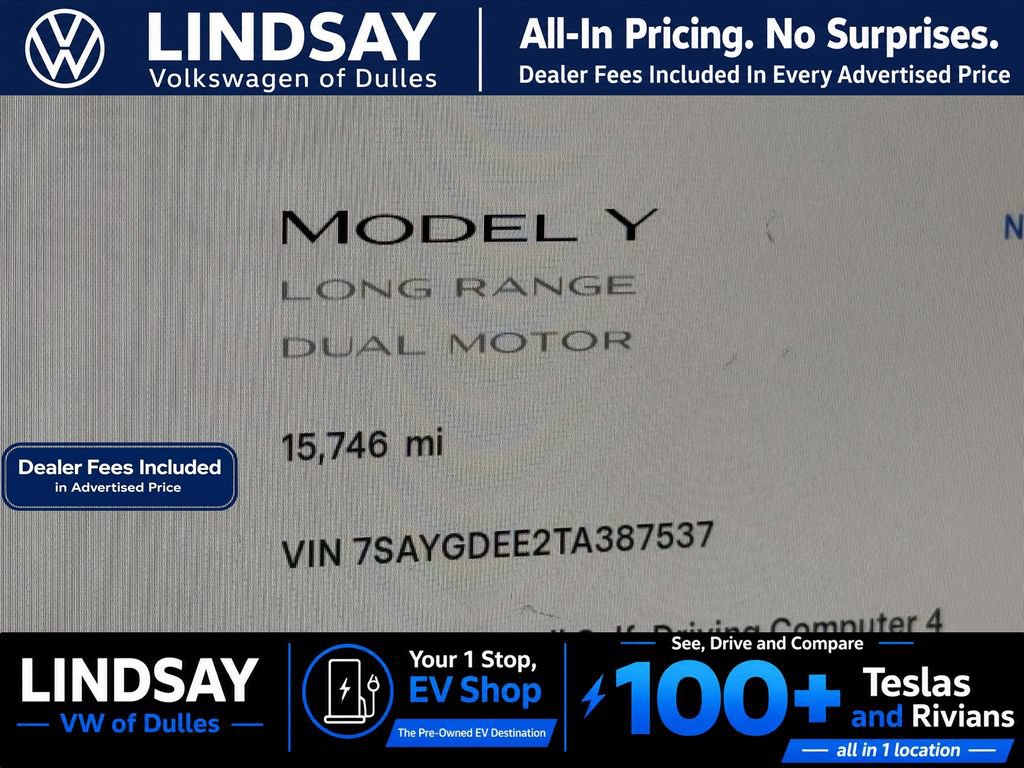Used 2026 Tesla Model Y AWD image 26