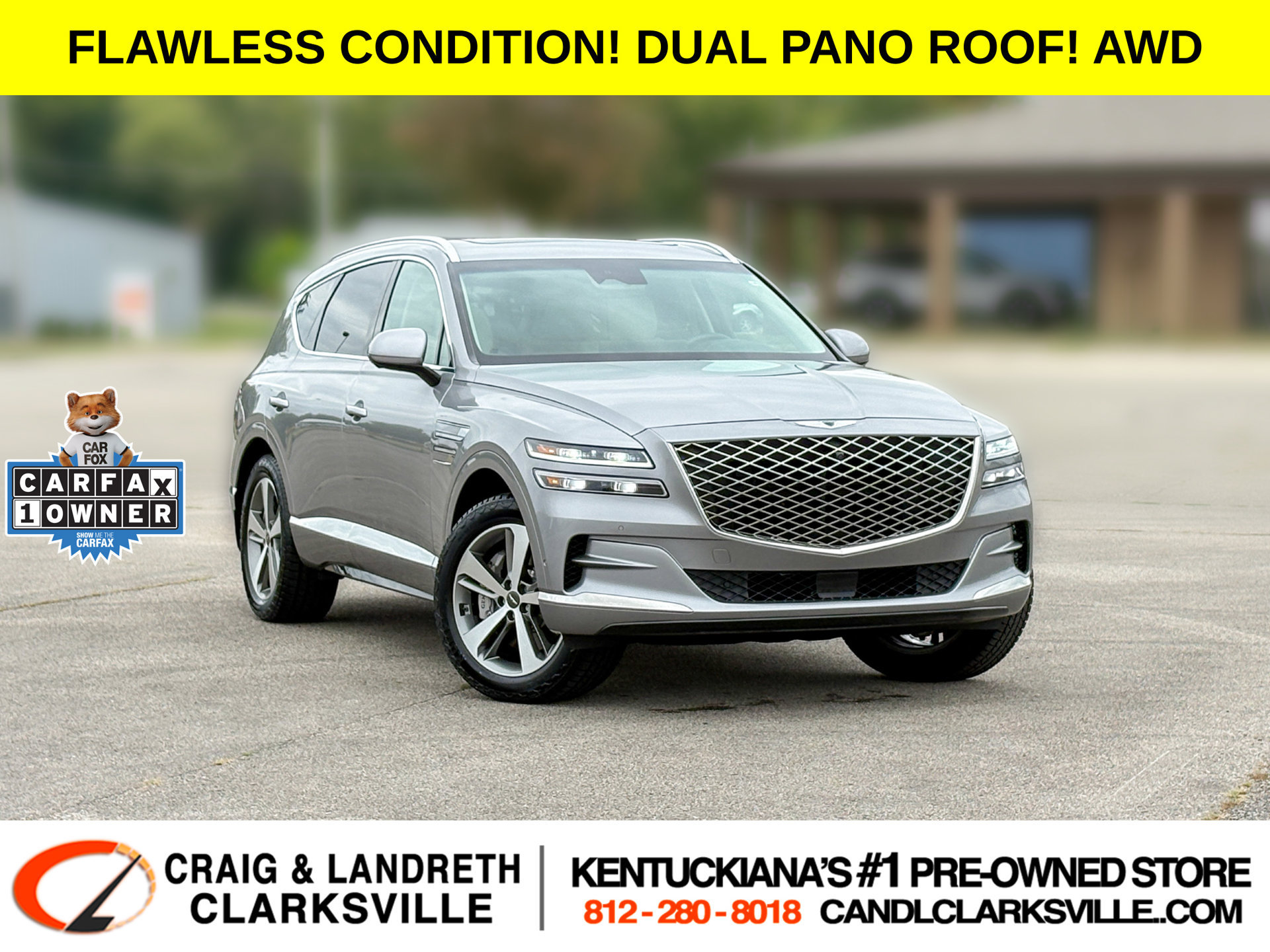 Used 2024 Genesis GV80 3.5T Advanced w/ Advanced Package AWD/4WD image 1