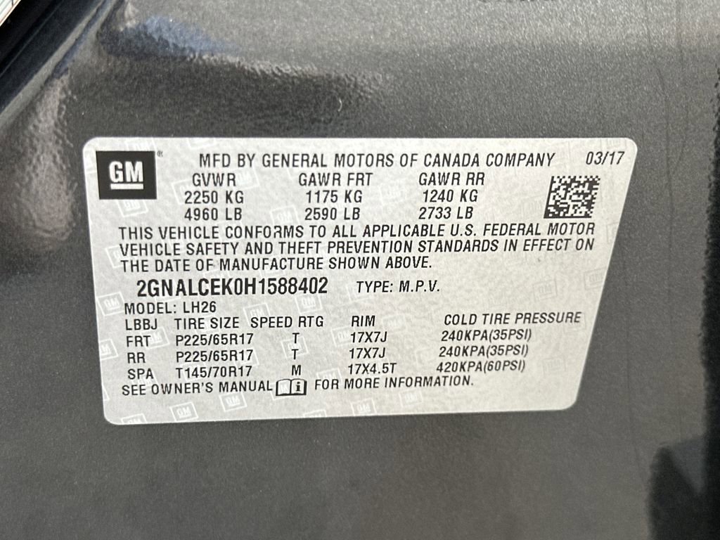 Used 2017 Chevrolet Equinox LT image 37