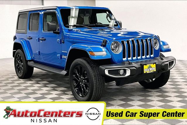 Used 2021 Jeep Wrangler Unlimited Sahara w/ Cold Weather Group image 1