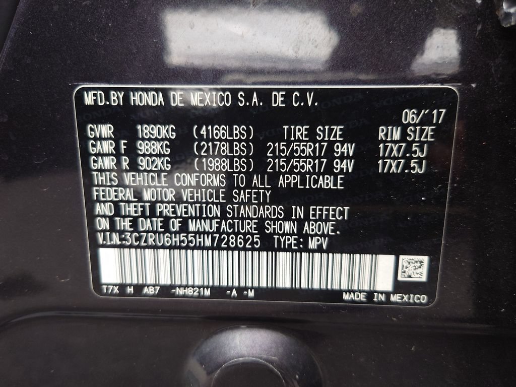 Used 2017 Honda HR-V EX image 29