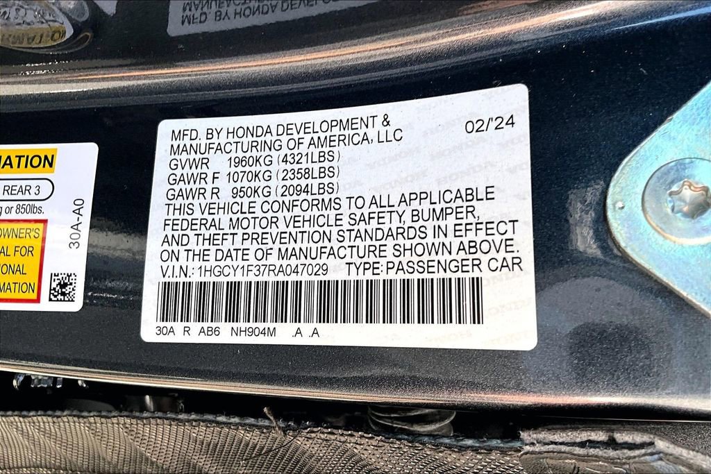 Used 2024 Honda Accord EX image 14