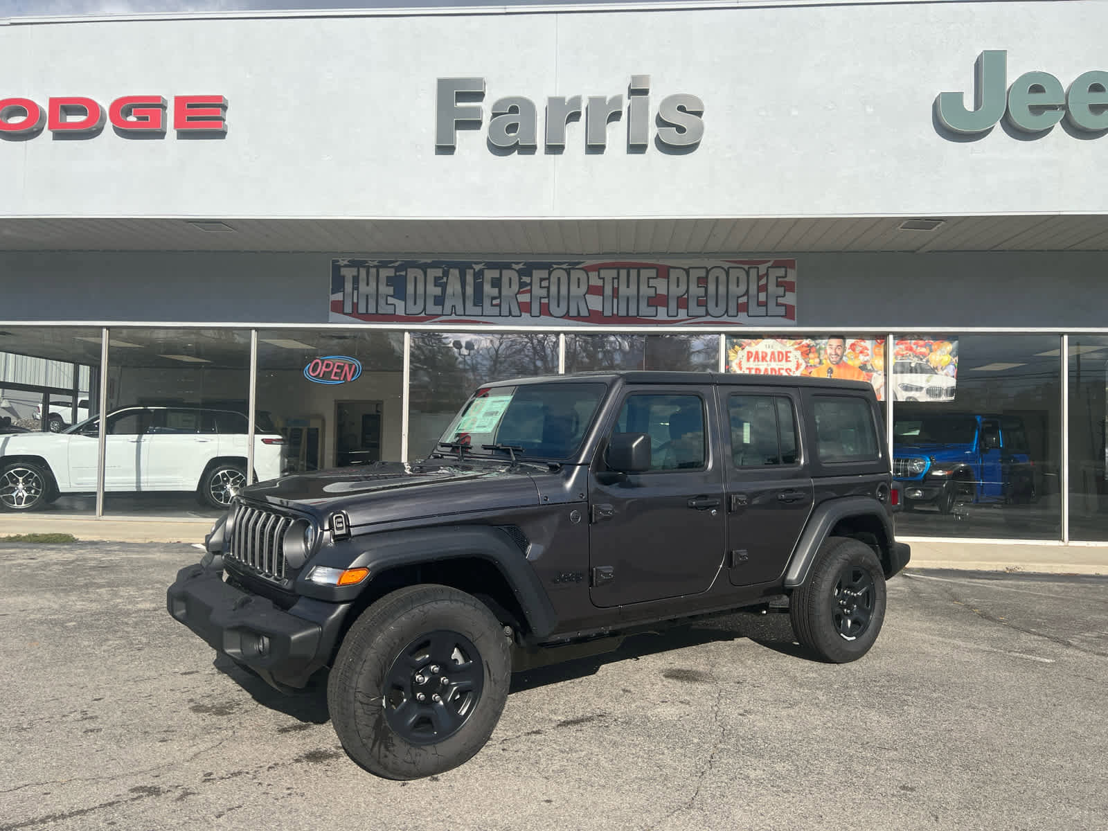 New 2026 Jeep Wrangler Unlimited Sport