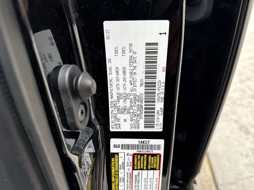 Used 2023 Toyota Tundra 1794 Edition AWD/4WD image 60