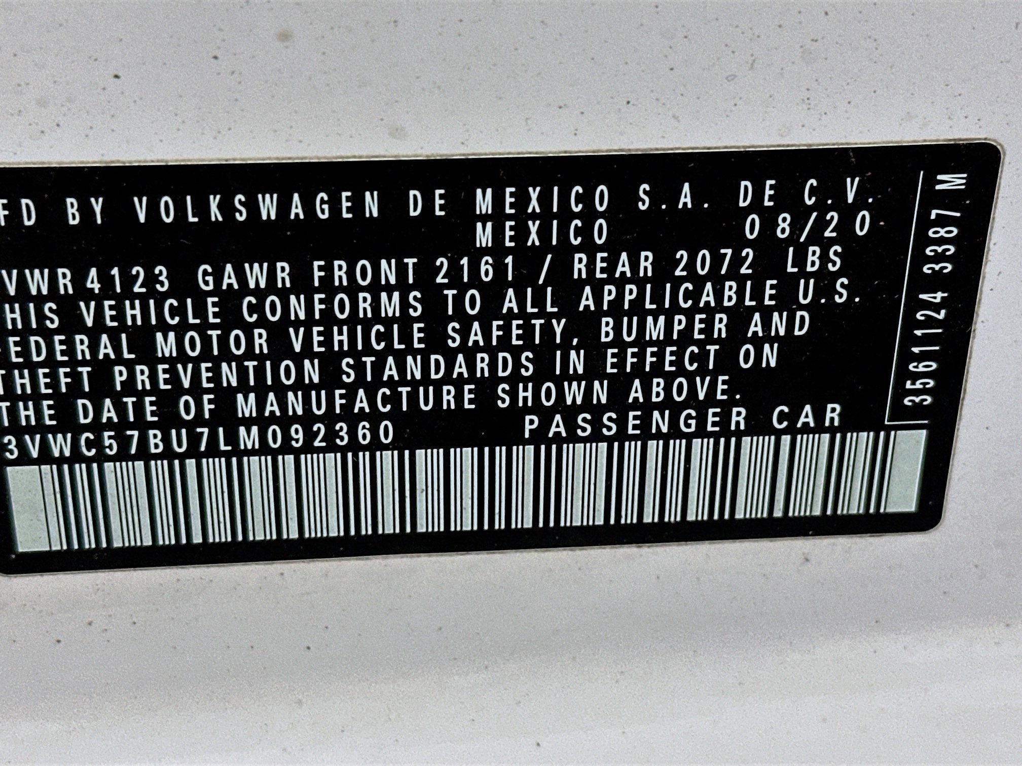 Used 2020 Volkswagen Jetta S image 12