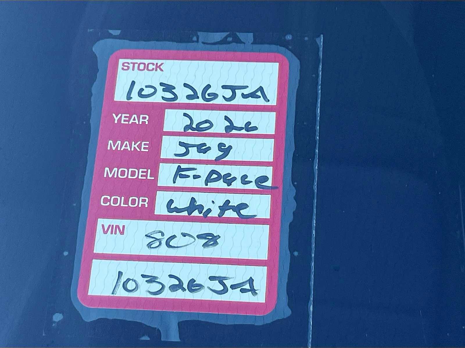 New 2026 Jaguar F-PACE R-Dynamic S image 21