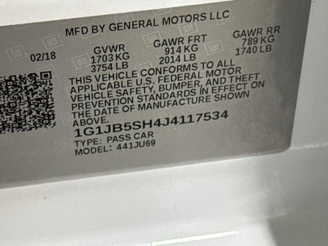Used 2018 Chevrolet Sonic LS FWD image 27