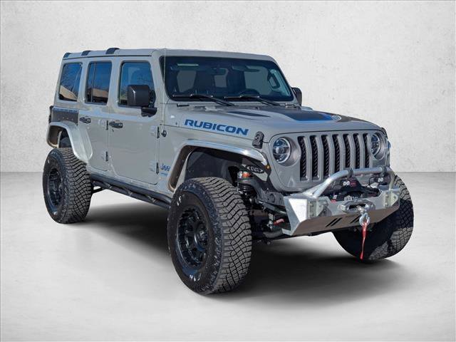 Used 2022 Jeep Wrangler Unlimited Rubicon 4xe w/ Steel Bumper Group image 3