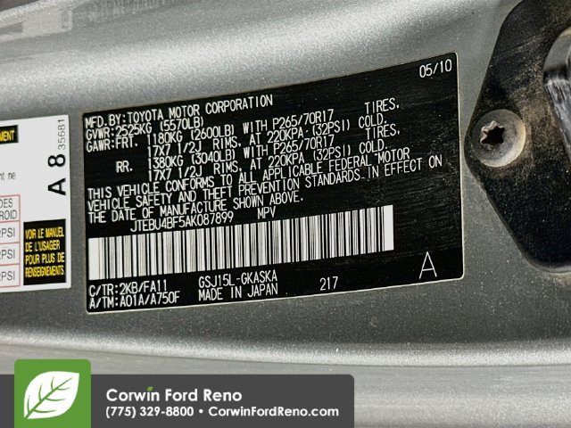 Used 2010 Toyota FJ Cruiser 4WD image 29