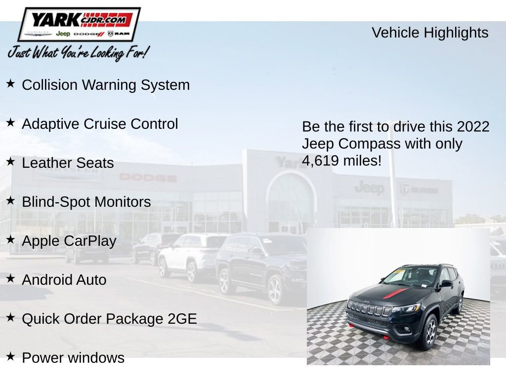 Certified 2022 Jeep Compass Trailhawk image 12