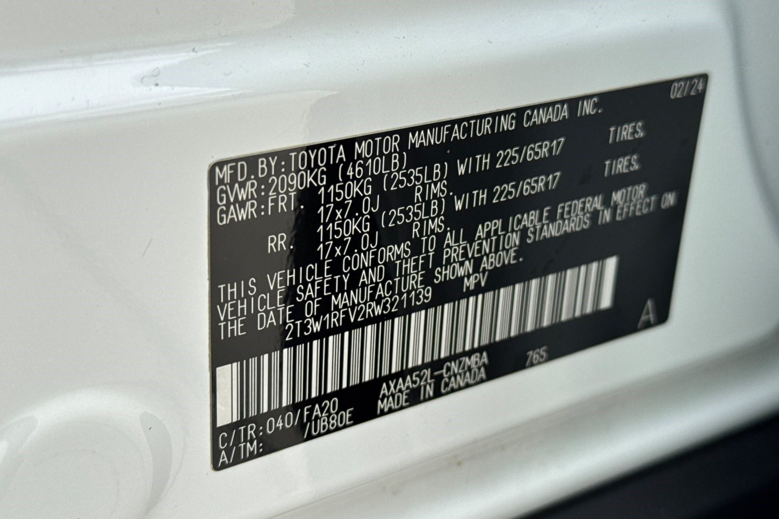 Used 2024 Toyota RAV4 XLE w/ Convenience Package FWD image 29