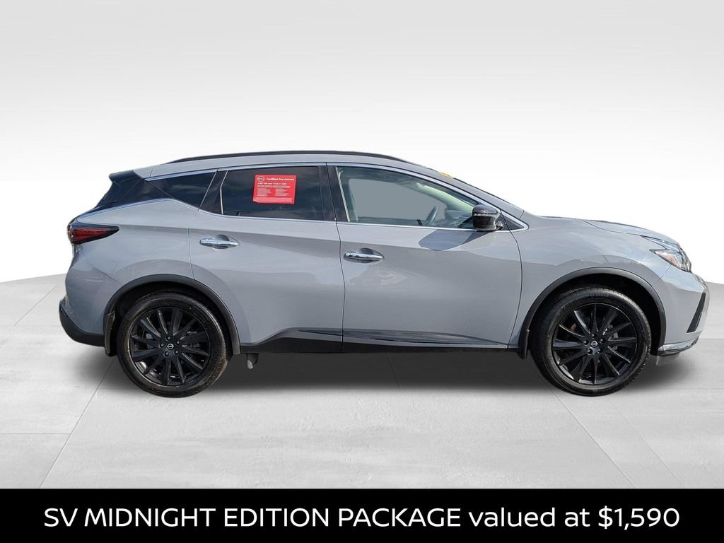 Certified 2023 Nissan Murano SV w/ SV Midnight Edition Package AWD/4WD image 6