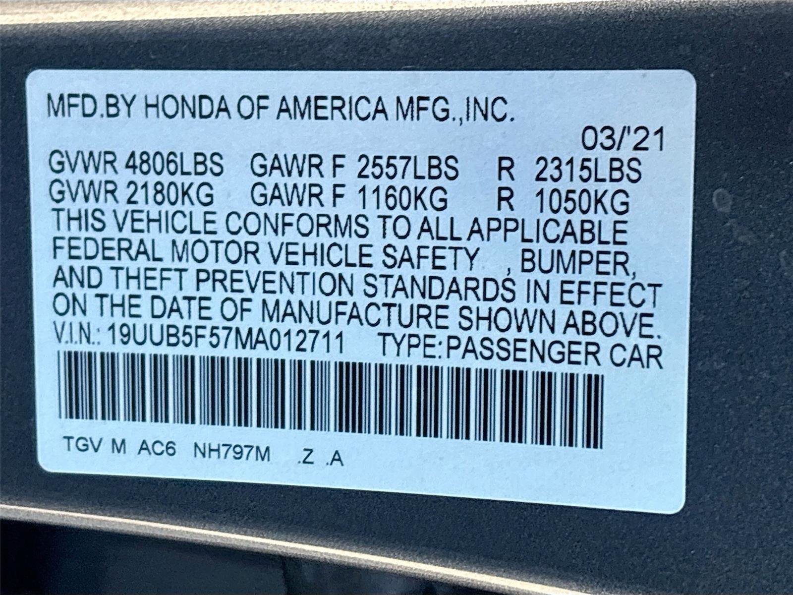 Used 2021 Acura TLX w/ A-SPEC Pkg image 35