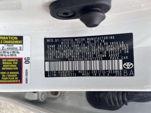 Used 2019 Toyota Corolla LE FWD image 22