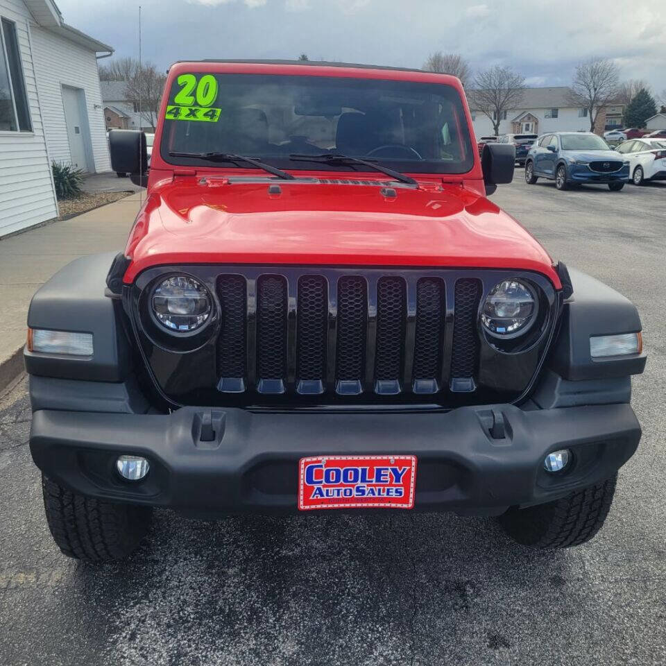 Used 2020 Jeep Wrangler Unlimited Sport image 2