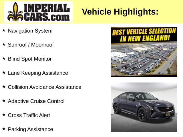 Used 2025 Cadillac CT5 Sport w/ Sun And Sound Package AWD/4WD image 8