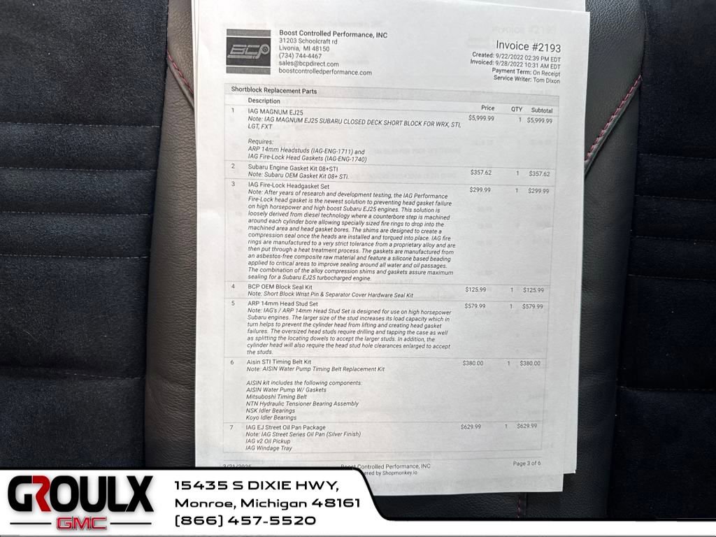 Used 2020 Subaru WRX STI image 37